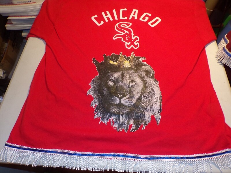 Chicago White Sox/Lion of Judah White Fringes
