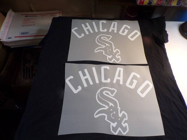 Chicago White Sox Iron On Heat Stamp SALE LIMITED TIME