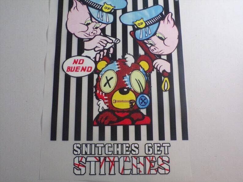 Snitches Get Stitches WHOLESALE 15 PC