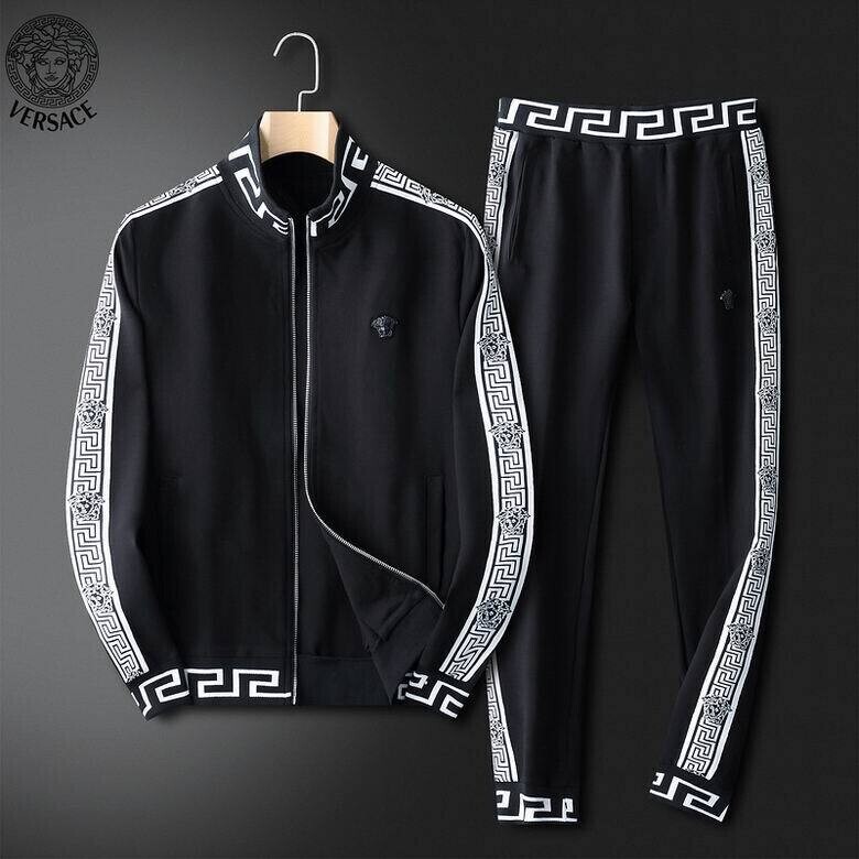 Versace Sweat Suits Black/Grey