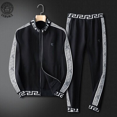 Versace Sweat Suits Black/Grey