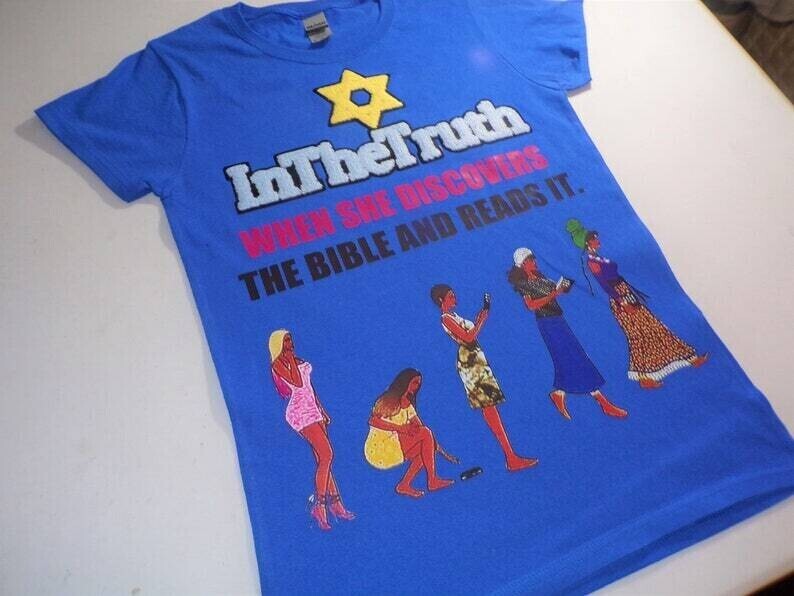 When She Discovers The Bible and Reads It