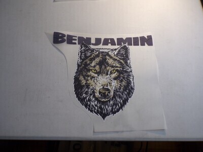 Benjamin Wolf (Hot Stamp) SALE LIMITED TIME