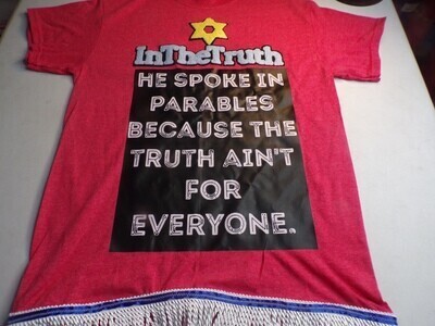 Inthetruth He Spoke in Parables Because the Truth Ain&#39;t for Everybody