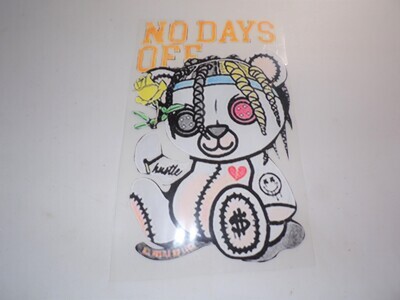Exclusive No Days Off Iron On SALE LIMITED TIME