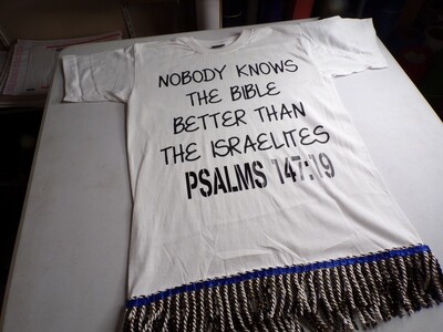 Front Nobody Knows The Bible Better Then The Israelites (Back) He Sheweth His Word Unto Jacob Psalms 147:19