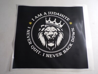 I Am&#39; a Judahite I Never Quit I Never Back Down SALE LIMITED TIME