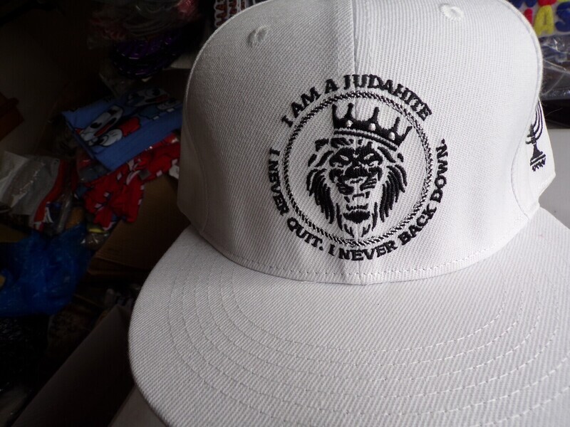 Official I Am A Judahite Snapback White Official I Am A Judahite Snapback White
