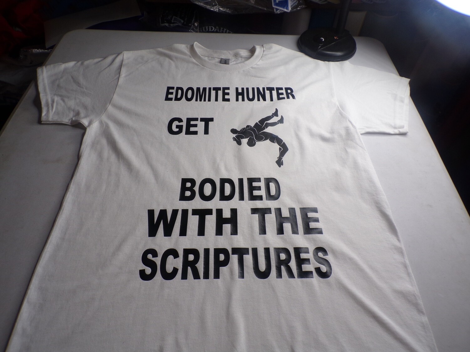 Edomite Hunter Get Bodied With The Scriptures Black Fringes