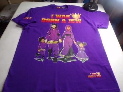 I Was Born A Jew The Family Purple Shirt