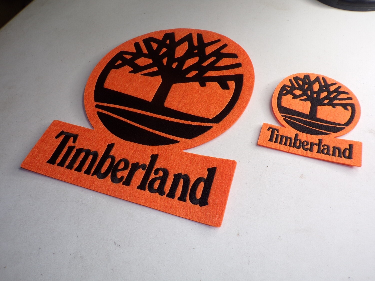 Exclusive 12x10 Inch Timberland Embroidered Iron on Patch Set