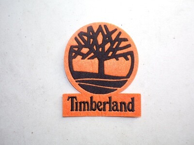 Exclusive 5x4 Inch Timberland Embroidered Iron On Patch
