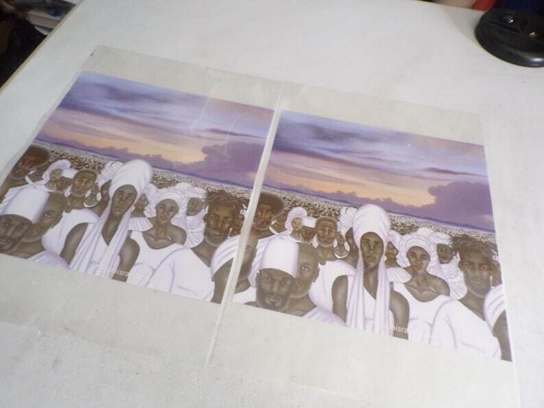 The Multitude of Israel Hot Stamp Iron on