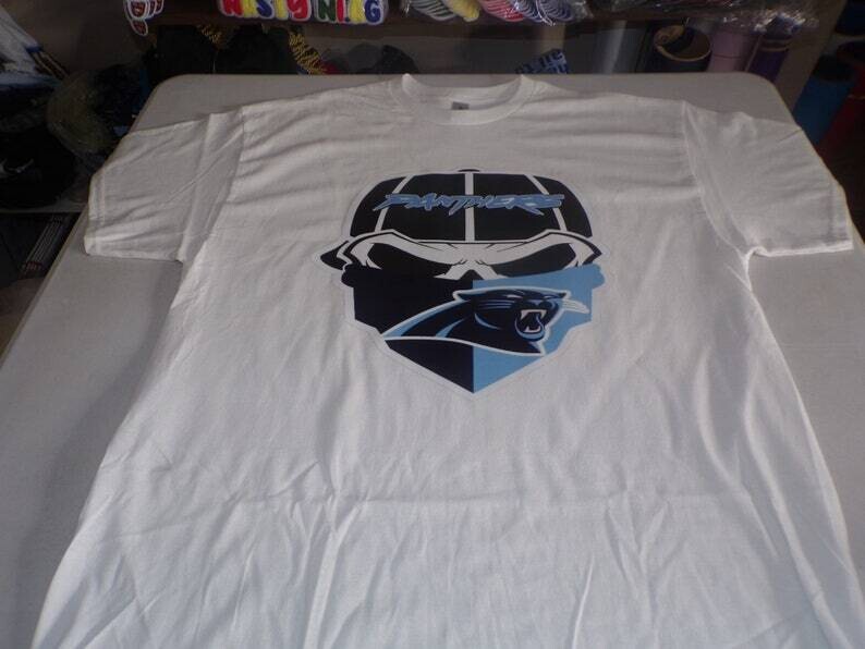 Exclusive Carolina Panthers White Tee