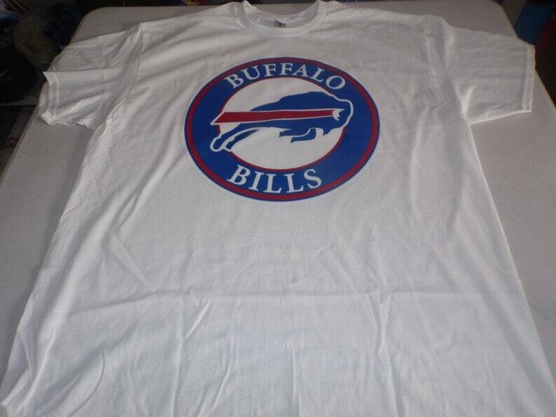 Exclusive Buffalo Bills White Tee