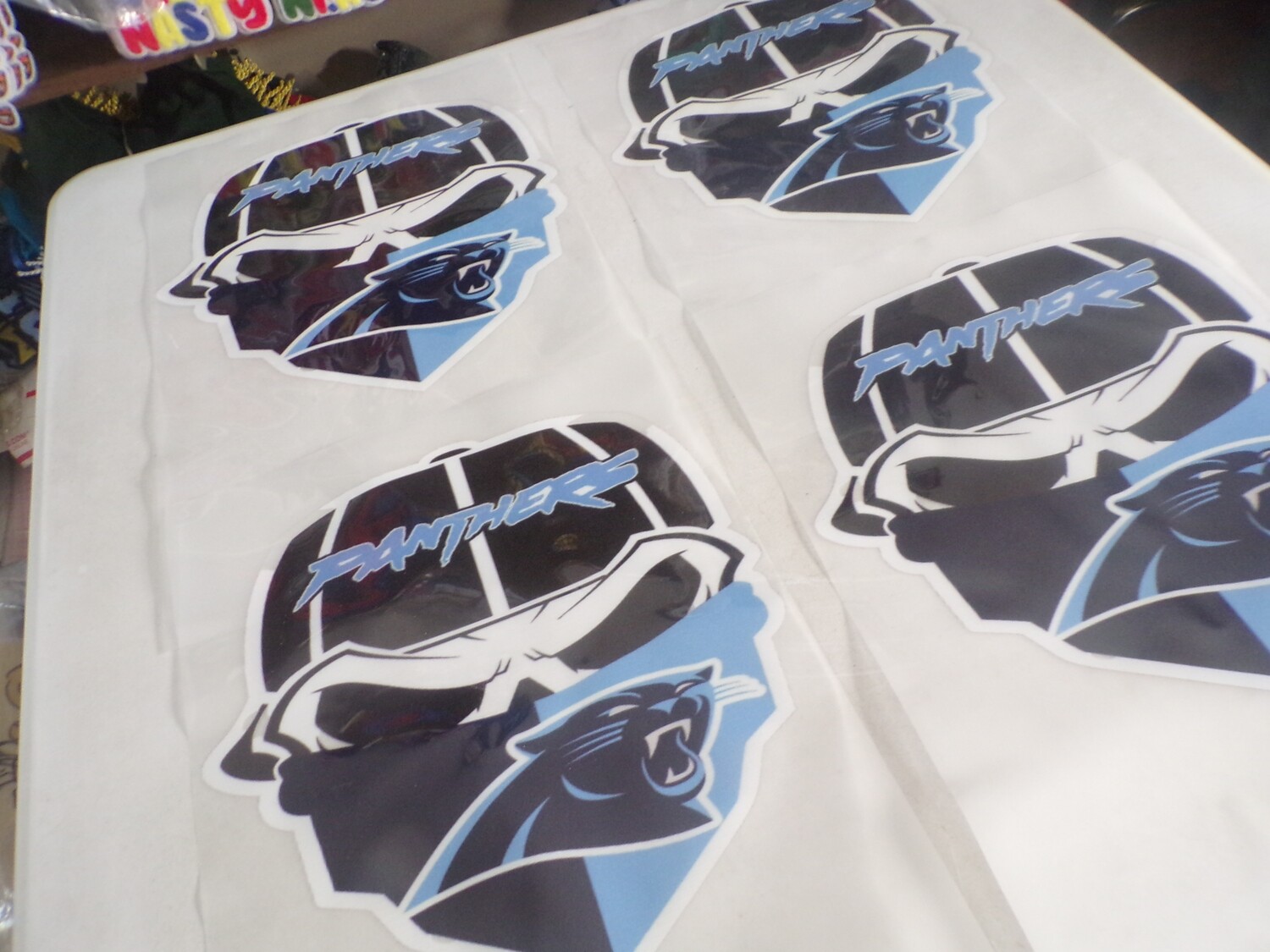 DTF 12.9 Inch Carolina Panthers.