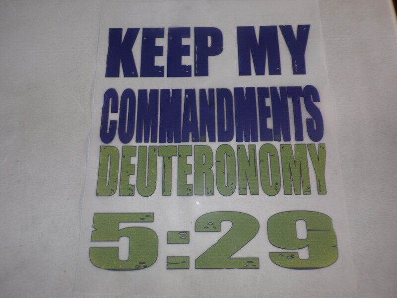 DTF KEEP MY COMMANDMENTS DEUTERONOMY 5:29