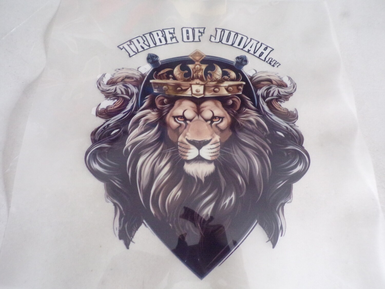DTF Tribe of Judah  IRON IS ALL YOU NEED OR A HEAT PRES   AT INTHETRUTH