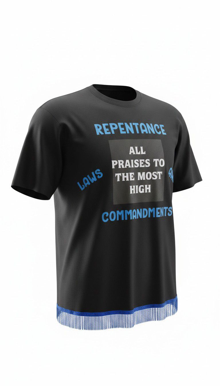 All Praises To The Most High Repentance, Laws and Commandments Black