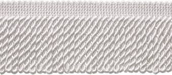 Solid Red Gildan White Fringes, FRINGES: WHITE FRINGES