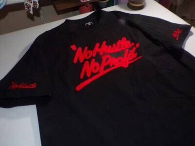 No Hustle No Profit Black