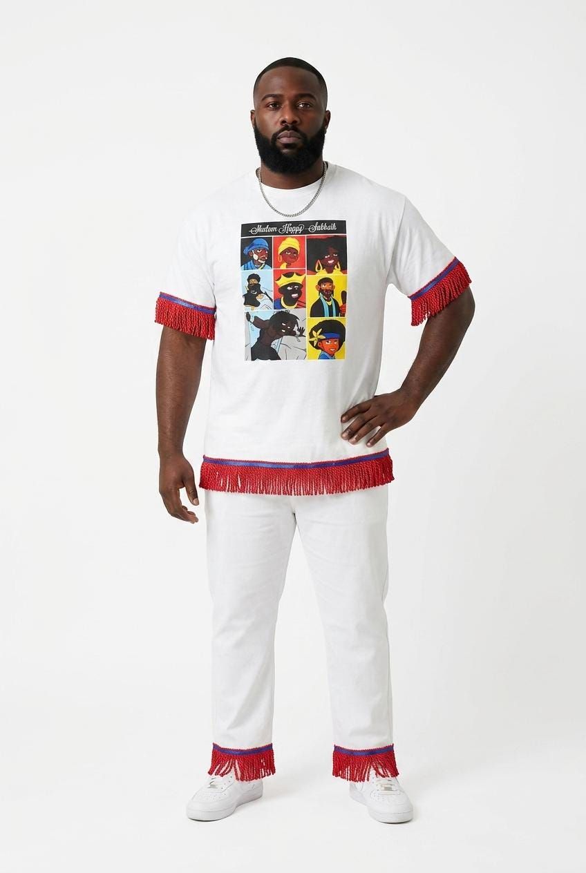 For The Sabbath Keepers Red Fringes Exclusive to Have a Shirt Like This