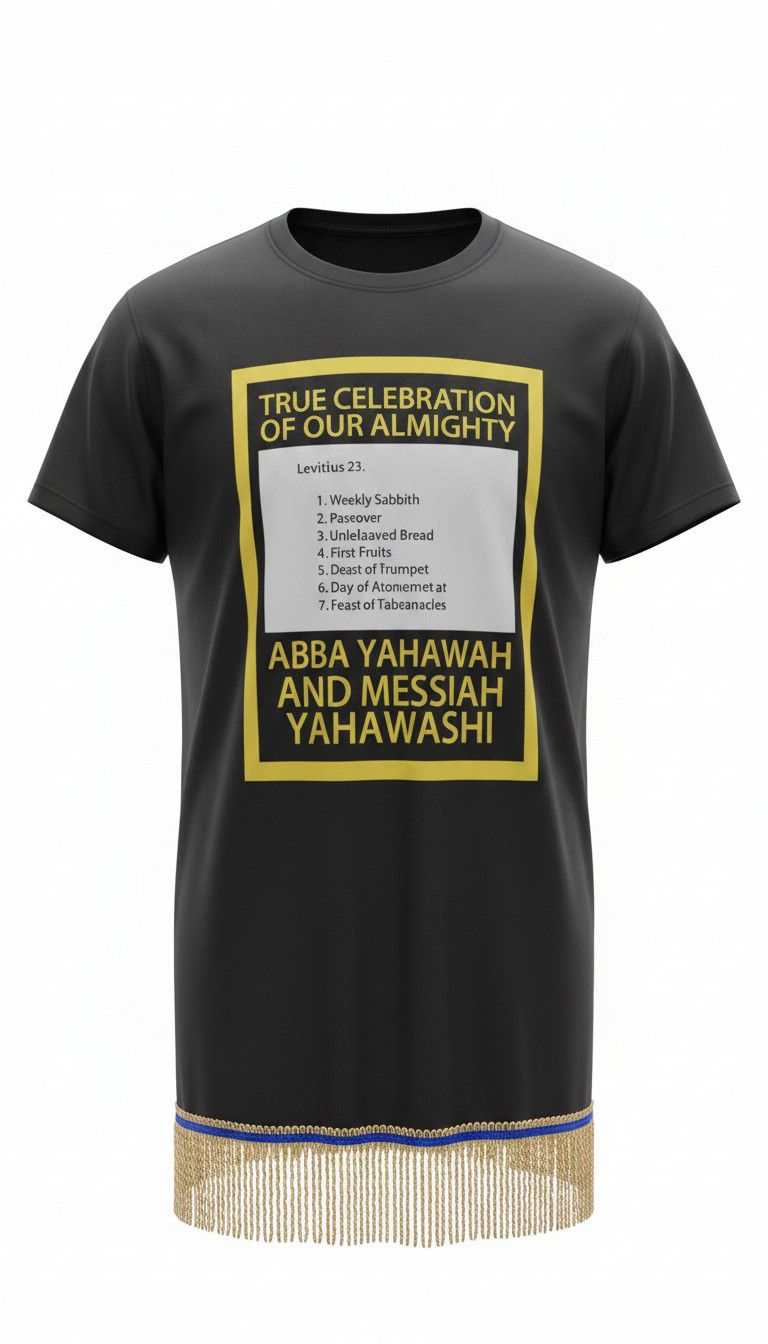 The True Celebration of Our Almighty Abba Yahawah and Messiah Yahawashi Tee