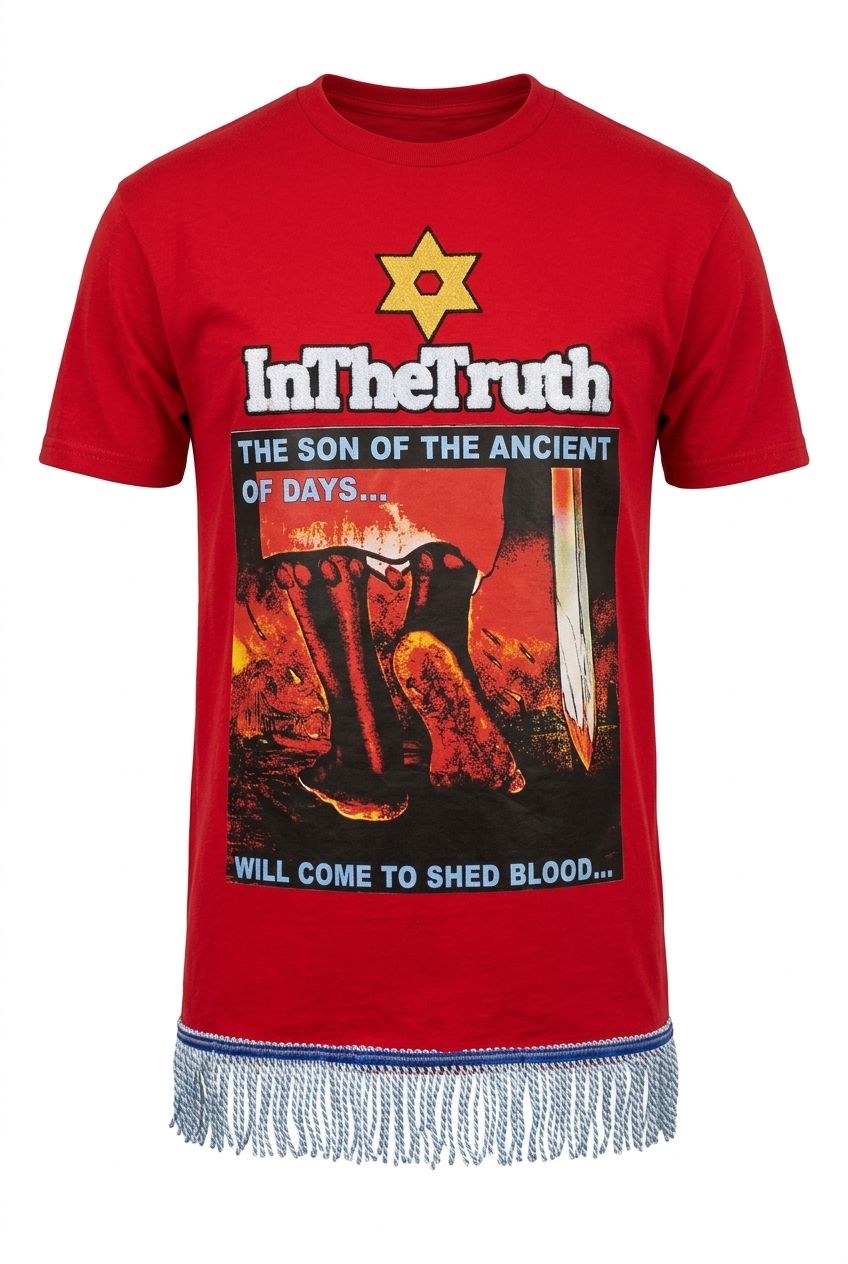 Inthetruth The Son Of The Ancient Of Days Will Come To Shed Blood (Red Shirt)