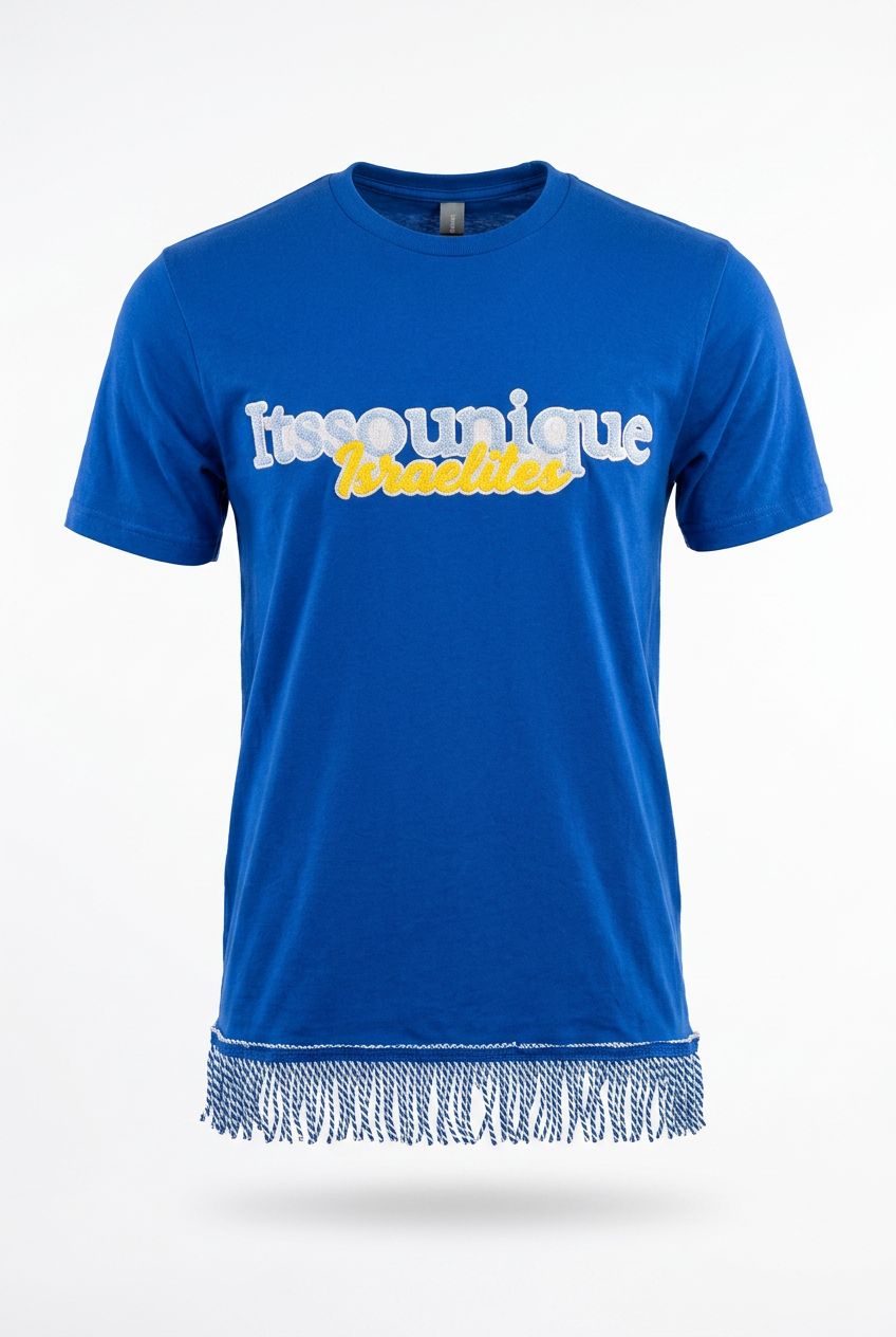 Itssounique Israelites (Royal Blue) w/Sky Blue Fringes