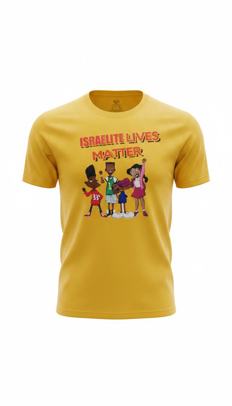 Israelite Lives Matter Daisy Tee Red Fringes
