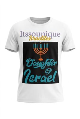 Itssounique Israelites Daughter of Israel w/Sky Blue Fringes
