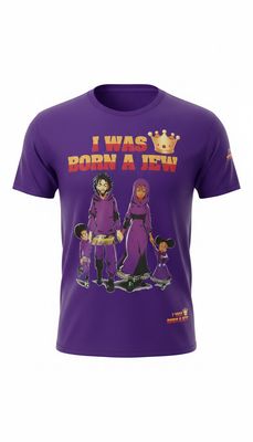 I Was Born A Jew The Family Purple Shirt