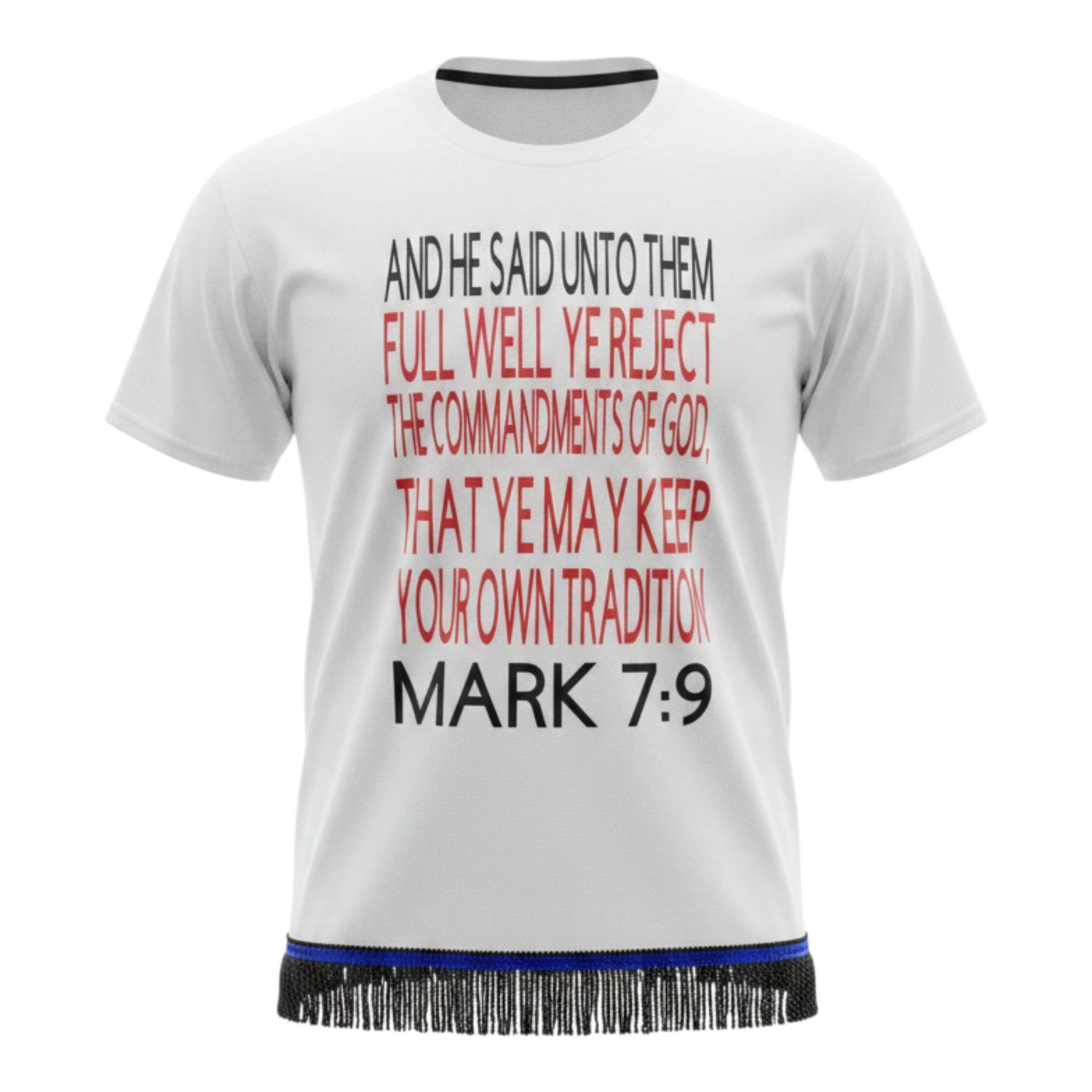 He Said Unto Them Full Well Ye Reject The Commandments of God Mark 7:9