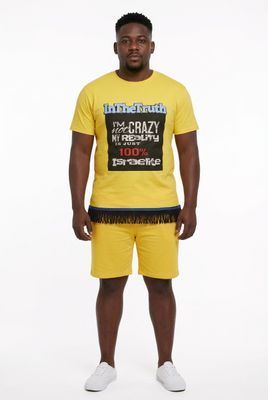 Inthetruth I'm Not Crazy My Realty Is Just 100% Israelite Black Fringes