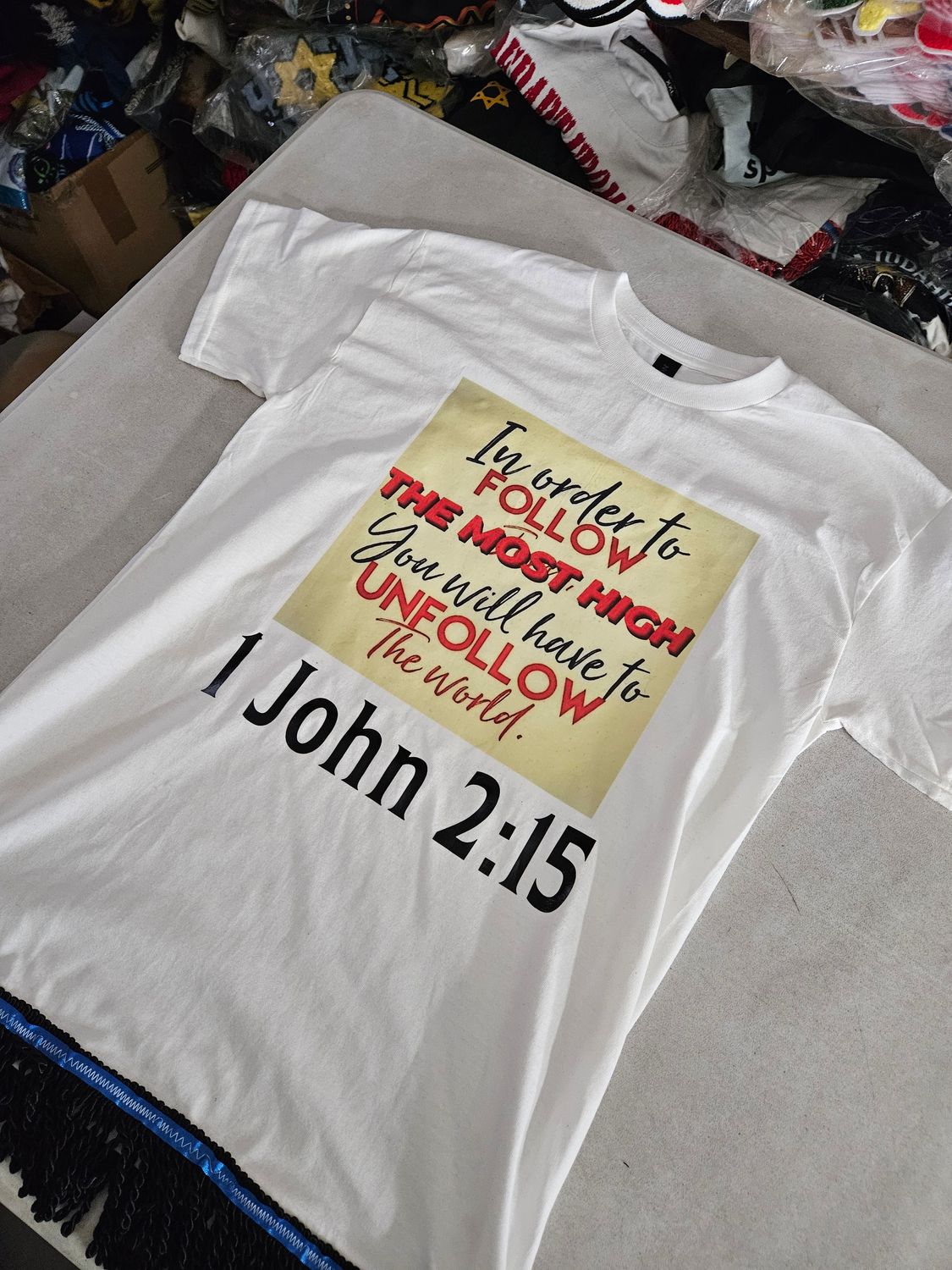 In order to follow The Most High you will have to unfollow the world.