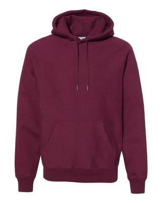 100% Cotton Independent Trading Co. Legend - Premium Heavyweight Cross-Grain Hooded Sweatshirt Maroon