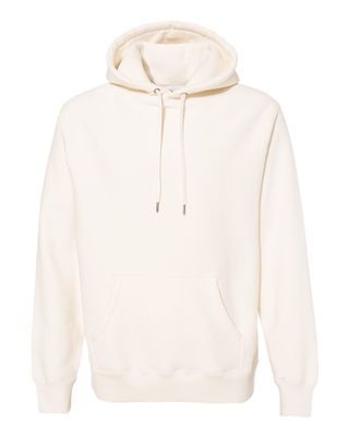 100% Cotton Independent Trading Co. Legend - Premium Heavyweight Cross-Grain Hooded Sweatshirt  Bone