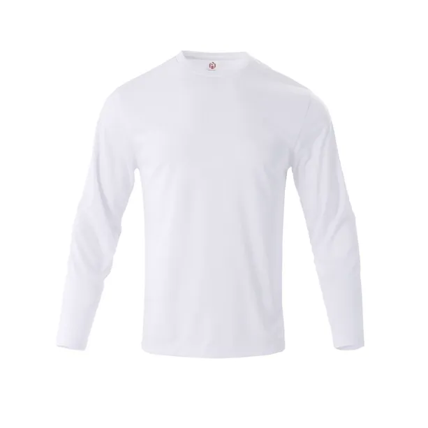 100% Ring Spun Cotton​ White Men's Performance Polo Shirt Silver Fringes
