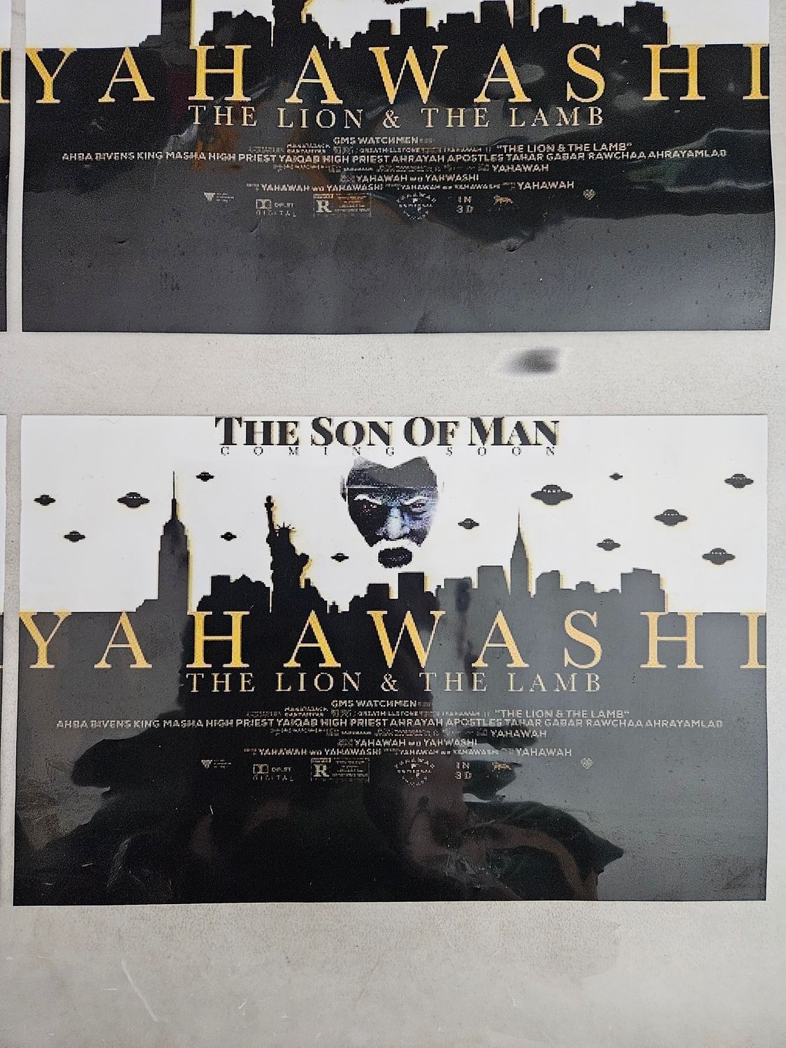 The Son of Man Coming Soon Yahawashi DTF Print Size 10x14 Inch