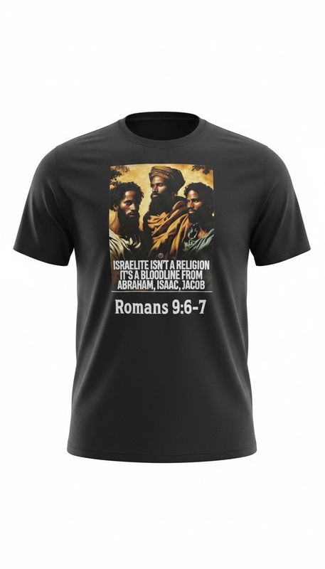 Israelite Isn't A Religion Its A Bloodline from Abraham, Isaac, Jacob Romans 9:6-7 White Fringes