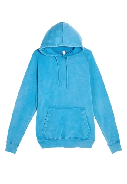 Vintage Raglan Cotton Premium Heavyweight  Hooded Sweatshirt Vintage Lake