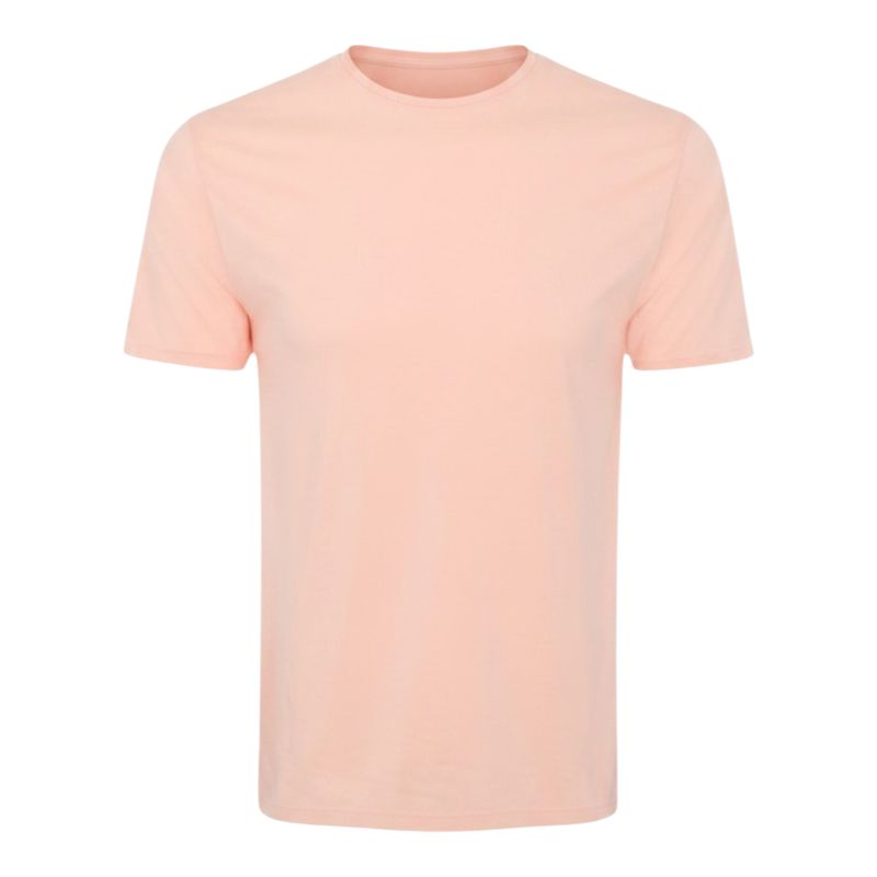 Solid Apricot Three Layers White Fringes