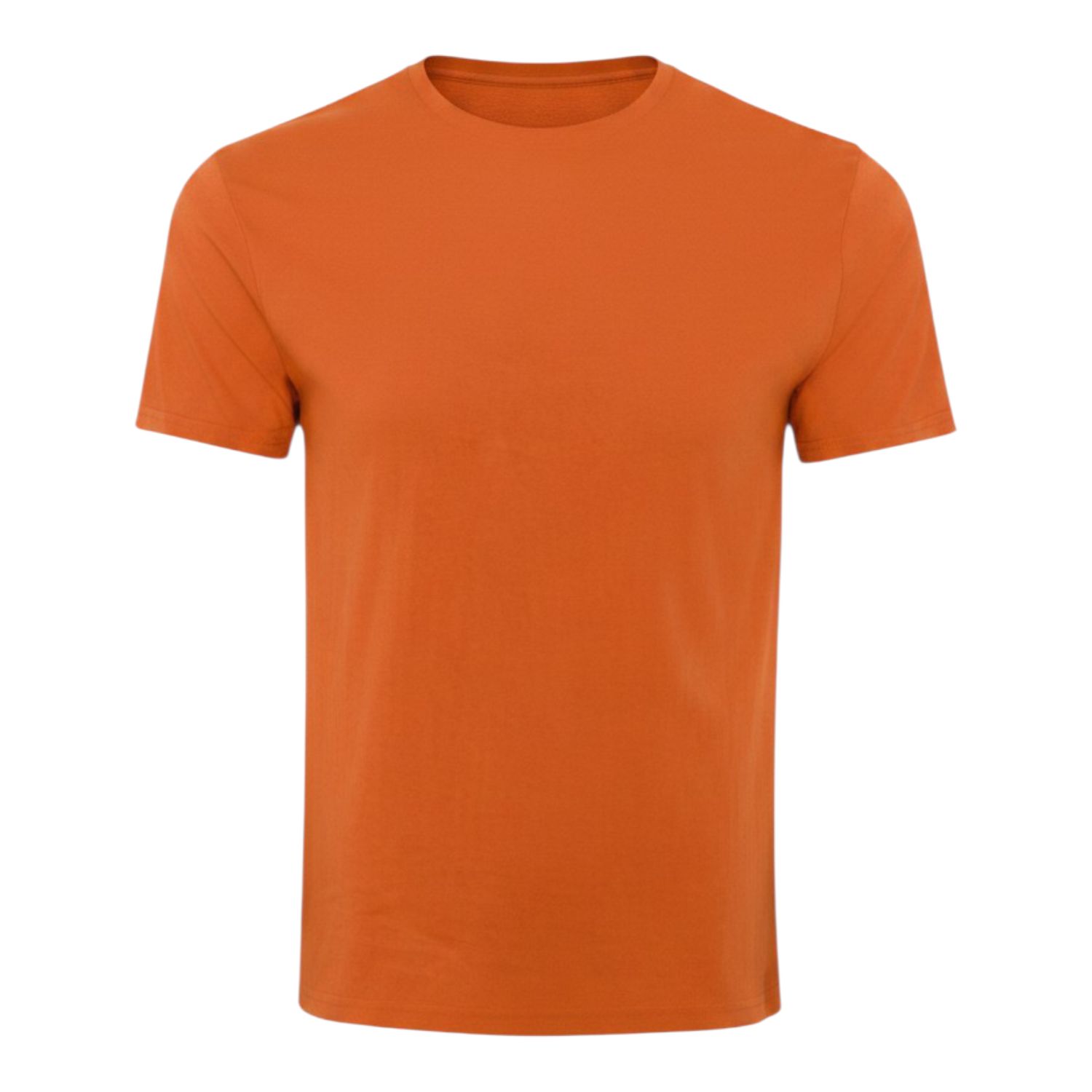 Solid Orange Three Layers Black Fringes
