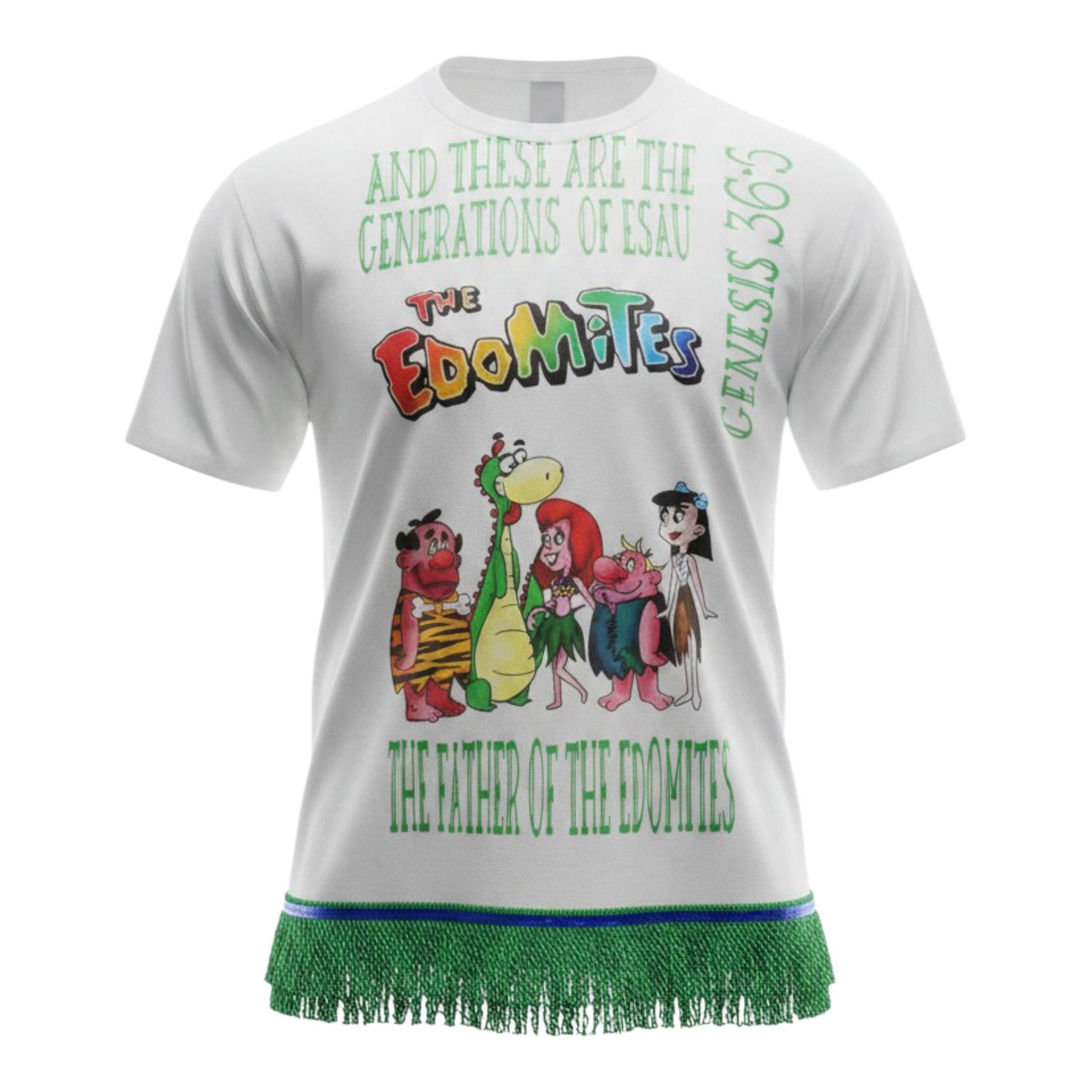 And These are The Generations of Esau Green Fringes