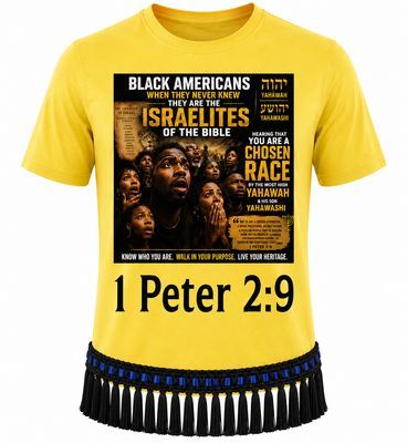 Black Americans When They Never Knew They Was The Israelites of The Bible Hearing That You Are A Chosen Race 1 Peter 2:9