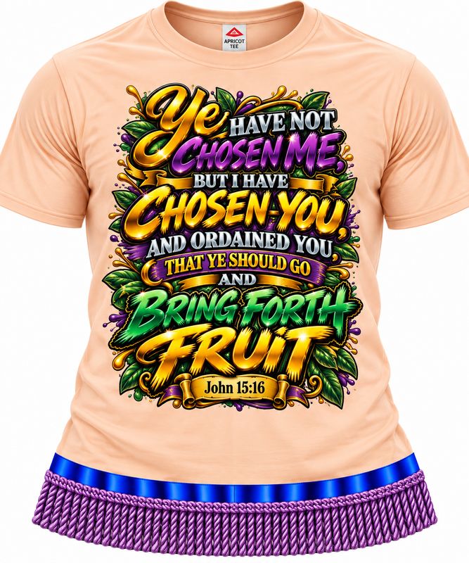 Ye Have Not Chosen Me but I Have Chosen You and Ordained You That Ye Should Go and Bring Forth Fruit John 15:16