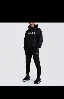 Black tracksuit with Logo