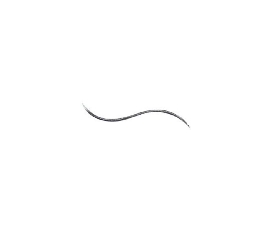 Agulha de sutura serpentina 100 mm
