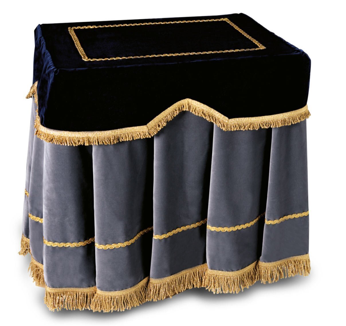 Toalha de mesa de veludo modelo Opale