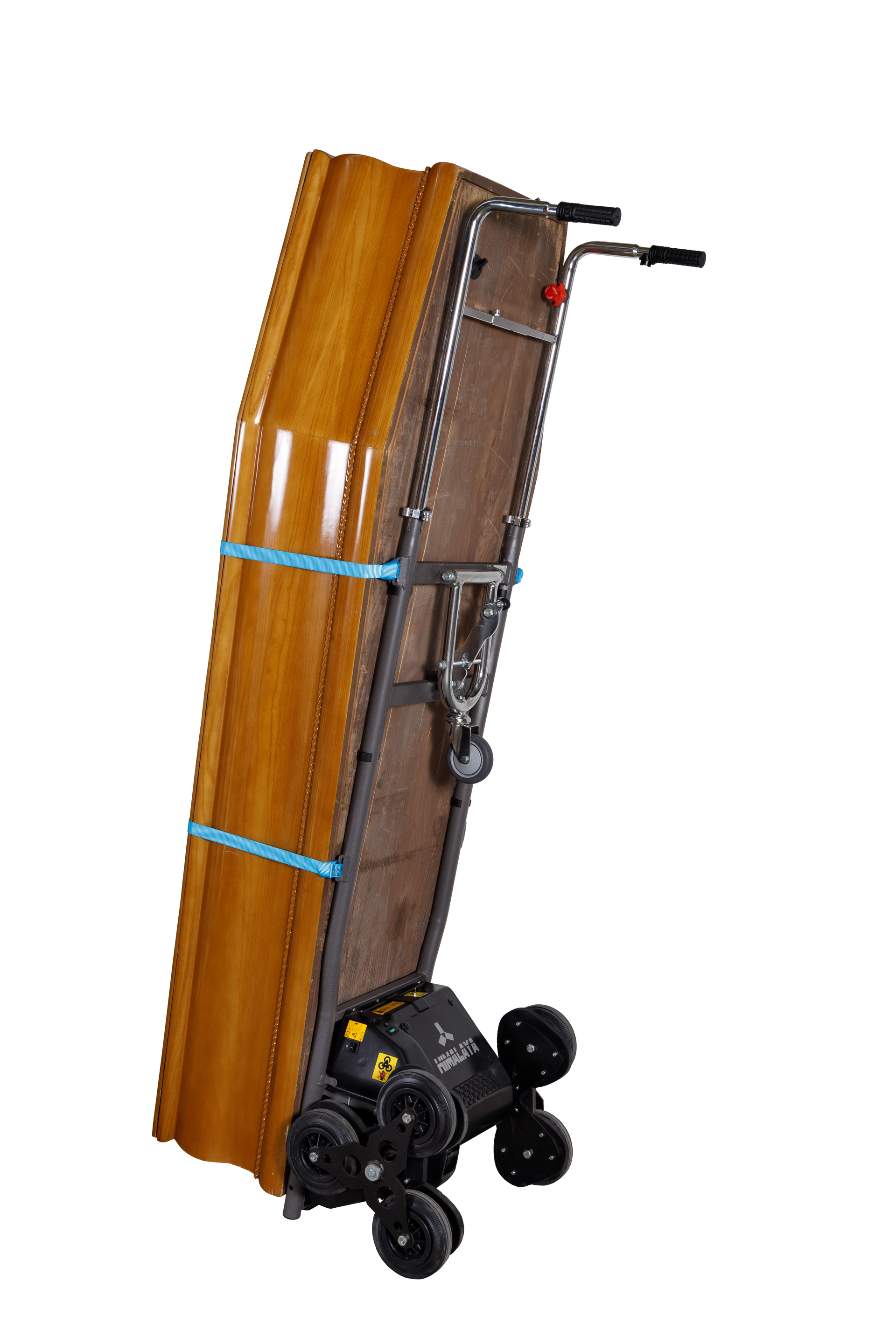 Carrinho sobe e desce escadas para caixões “Himalaya”